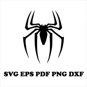 Spider Svg, Dxf, Pdf, Png, Eps Instant Download