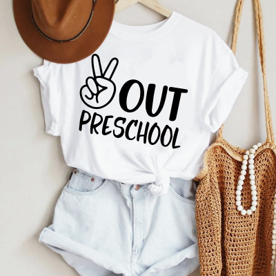 peace out preschool shirt