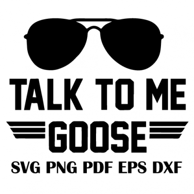 Talk to me Goose Svg