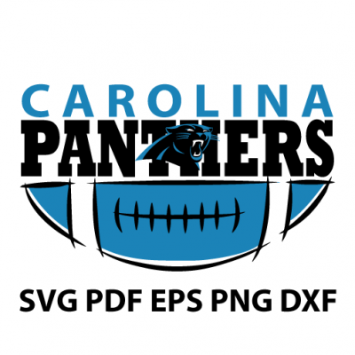 Carolina Panthers Football Svg