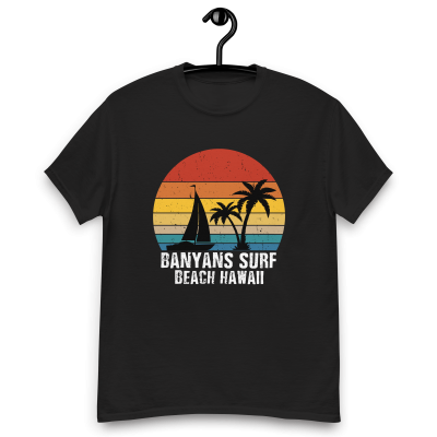 Banyans Surf Beach Hawaii T-shirt