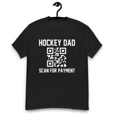 Hockey Dad Scan For Payment T-Shirt