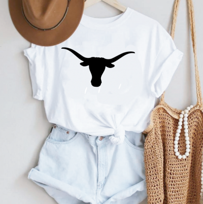 Texas Longhorn Head Svg T-shirt